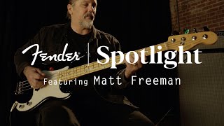 Spotlight: Matt Freeman | American Professional II Series | Fender