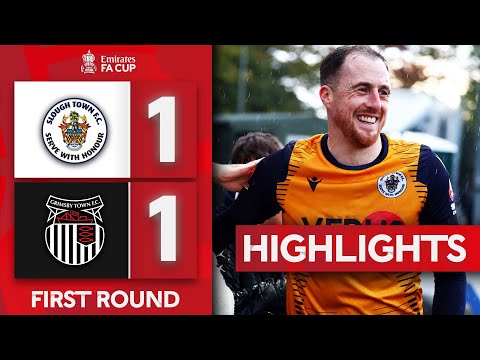 Slough Town 1-1 Grimsby Town | First Round | Emirates FA Cup 2023-24