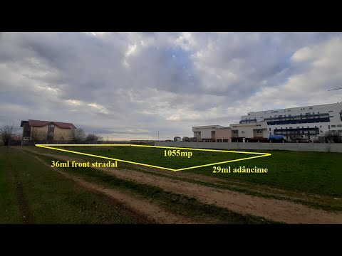 Teren 1055 MP București Sector 4 cu Certificat de Urbanism — Video