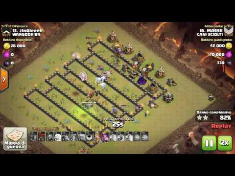 Clash of Clans - [CANI SCIOLT1] vs [WARGODS BR] Th9