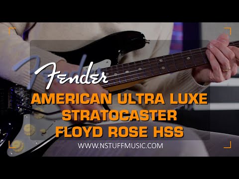 Fender American Ultra Luxe Stratocaster Floyd Rose HSS 2021 - MINT - MINT - Present - Mystic Black image 8