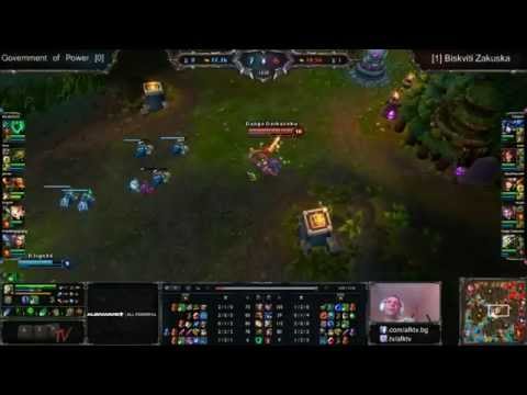 League of Legends, Eps сезон 7, Biskvitki Zakuska vs Government of Power, Групи  #25