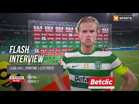 I Liga (#4) | Sporting 1-2 FC Porto: Flash Interview Hjulmand