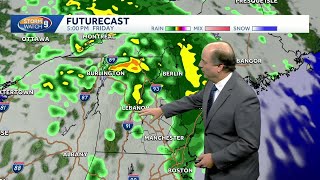 Video: More rain possible before weekend