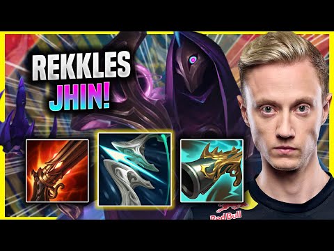 REKKLES IS A MONSTER WITH JHIN! - KC Rekkles Plays Jhin ADC vs Jinx! | Season 2022