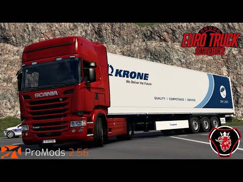 ETS2 1.41 | ProMods 2.56 | SCANIA R490 | Rome - Split | Part 2