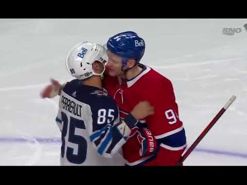 Les poignées de main (Canadiens vs Jets) - Doublage