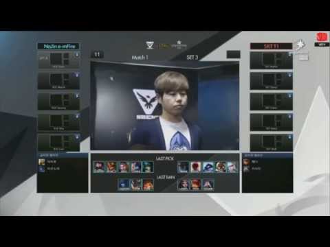 Najin e-mFire vs SKT T1 Trận 3 | LCK Spring Week 1