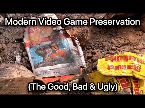 Modern Video Game Preservation (The Good, Bad & Ugly) - YouTube
