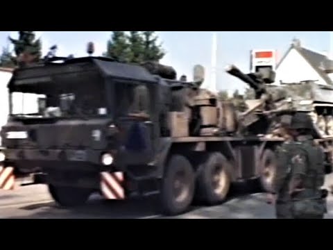 German Army 8x8 heavy tractor unit "Elephant" and FAUN