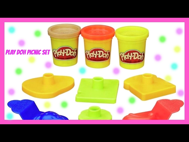 Vídeo relacionado con Play-Doh Primeras Creaciones para el Pícnic Juguete Infantil para Manualidades con Plastilina, 12 Herramientas y 6 Botes