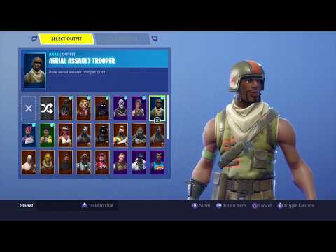 SEASON 1 Fortnite Account Locker And Stats Showcase! (Season 1) *OG Skull Trooper & more rare skins*