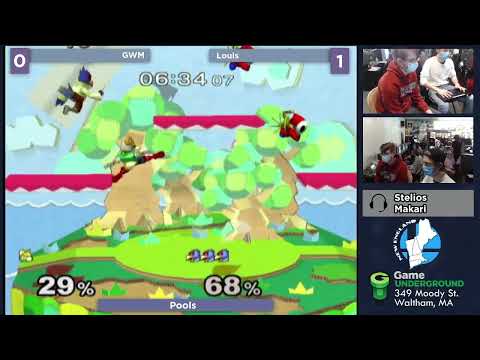 GUMI SSBM - GWM (Fox) vs. Louis (Falco) - Melee Pools