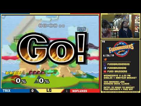 SSBM Trix vs NoFluxes FuddBrudders 98