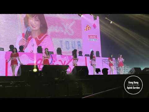 170923 Apink 에이핑크 Asia Tour Pink UP in Hong Kong - Catwalk Section