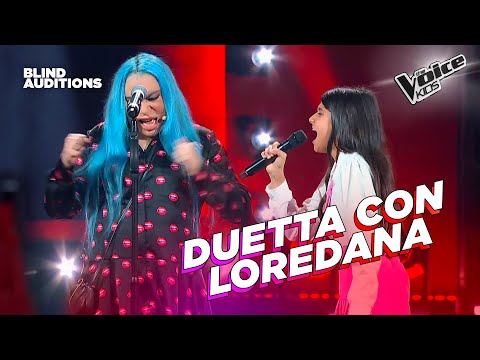 Ginevra canta "Un’emozione da poco" di Anna Oxa e duetta con Loredana | The Voice Kids Italy
