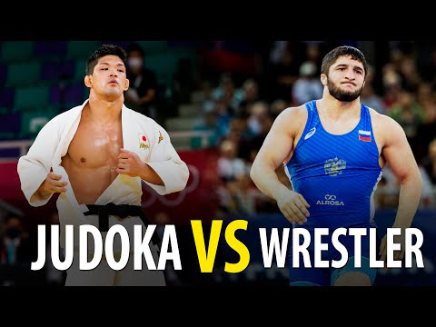 Judoka vs Wrestler. Real Fights of Top Judokas vs Top Wrestlers