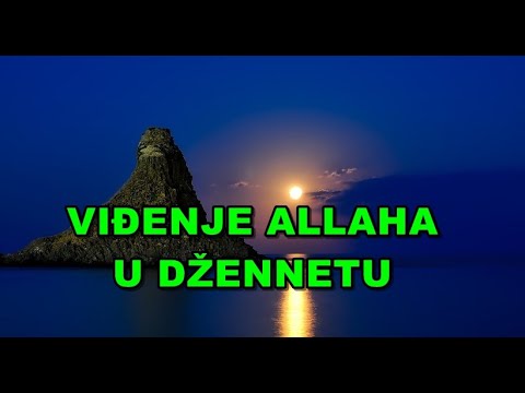 PRIZOR KADA ĆE VJERNICI UGLEDATI ALLAHA
