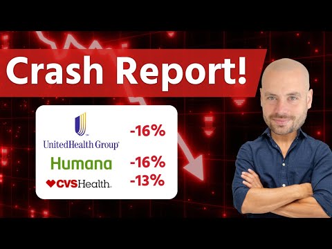 Crash Report! - UnitedHealth, CVS Health and Humana stocks plummet!