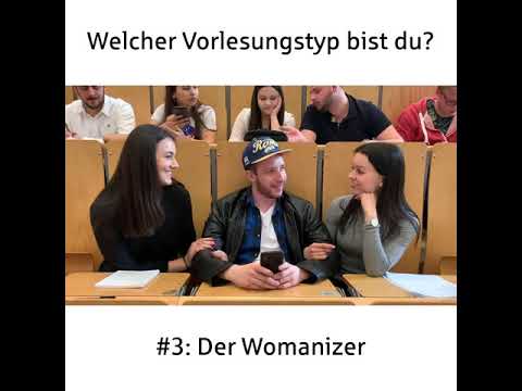 Die Studentenberater der Sparkasse Nürnberg: Welcher Vorlesungstyp bist du? Folge #2