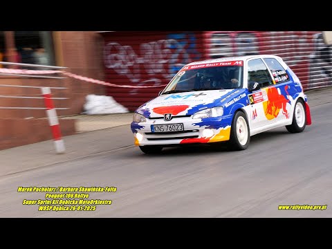 M. Pacholarz / B. Skawińska-Folta -Peugeot 106- Super Sprint XII Dębicka MotoOrkiestra 26-01-2025