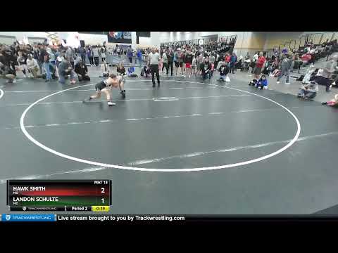 93 Lbs Cons. Round 3 - Hawk Smith, MO Vs Landon Schulte, MO C49c