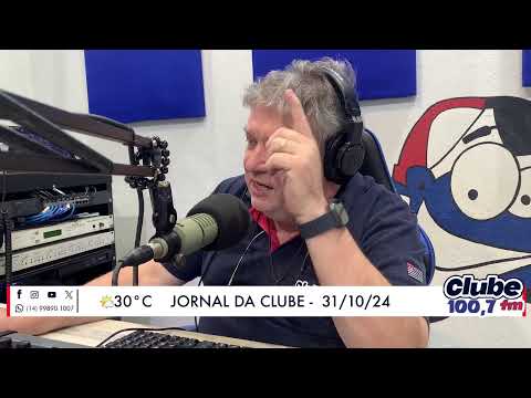 Jornal da Clube - 31/10/24 - Edição do Almoço
