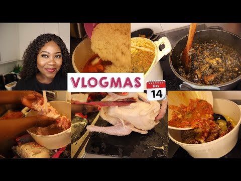 BATCH COOKING! COOKING A  WEEK'S WORTH OF MEALS! AFRICAN FOOD, CONGOLESE FOOD, NIGERIAN FOOD.