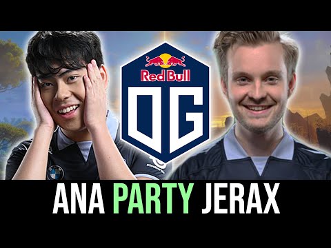 Ana PARTY with Jerax — OG Legendary Roster
