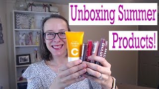 Avon Unboxing Summer Products