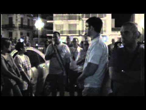 Incidente Milena Amenta corteo di solidarietà