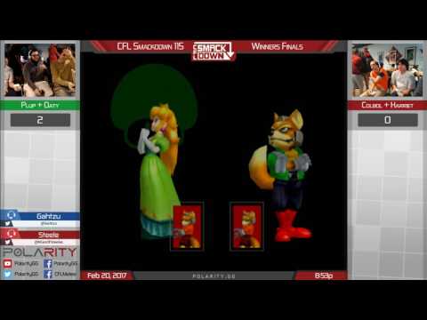 CFL Smackdown 115 Melee - Plup + Oaty vs Colbol + Harriet - Doubles Winners Finals