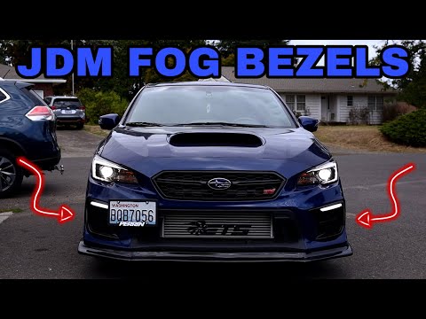 2018+ Subaru WRX/STI JDM Fog Bezel Install | Sequential LED