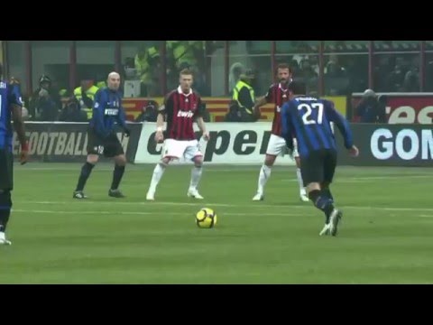 Inter-Milan 2-0 - PANDEV gol su punizione (24/1/2010) Radiocronaca di Francesco Repice (Radio Rai)
