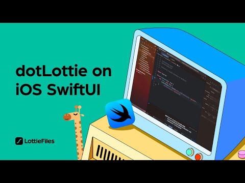 Integrate Lottie animations into your iOS application using dotLottie file format with SwiftUI