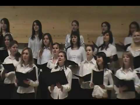 Ansamblul Coral Liceul Arta Octav Bancila IASI Romania 