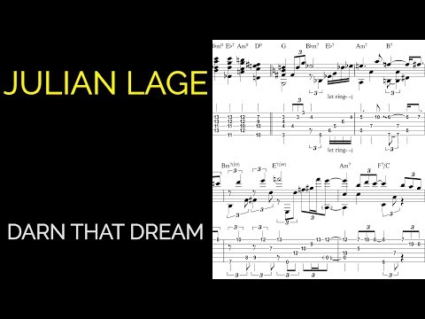 Julian Lage Transcription - Darn That Dream (Live Guitar Transcription)