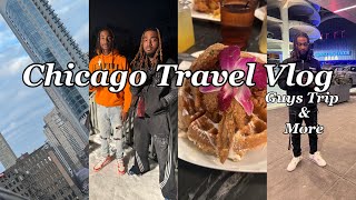 Chicago Travel Vlog | Guys Trip | New Foods