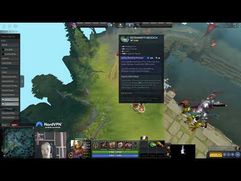 Topson really mad on new item dota 2 Revenant's Brooch