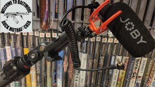 Testing the new mic 🎤  taking a stroll through the game store