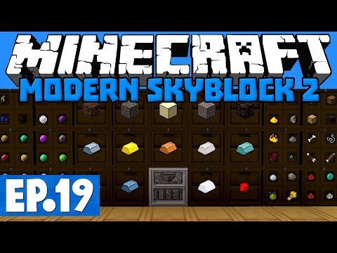 Gaming On Caffeine -  Minecraft Modern Skyblock 2 - Automation!  #19 [1.12.2 Modded Skyblock]