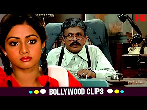 इंडियन इनविजिबल मैन की अजीब कहानी | Anil Kapoor, Sridevi | Mr. India Scene