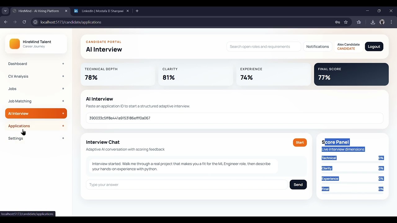 Hire-Mind AI Preview