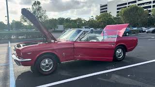 1966 Ford Mustang Convertible 302 Inside Look