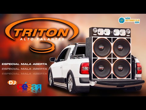 CD TRITON ALTO FALANTES ESPECIAL MALA ABERTA - DJ CÉSAR