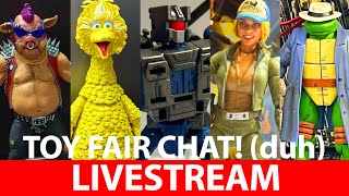 Let&#39;s Chat TOY FAIR! GI Joe Classified, NECA TMNT, Transformers and MORE!