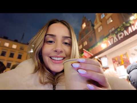 vlogmas: stockholm christmas market 🎄❄️