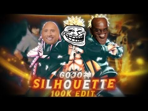 @GOJO Open Collab{100k} with @minatobito2316 [Silhouette]#fypシ #gojo