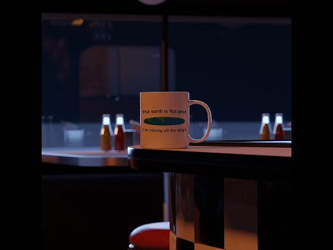 Picture Us Tiny - the earth is flat and i'm staring off the edge (Official Visualizer)