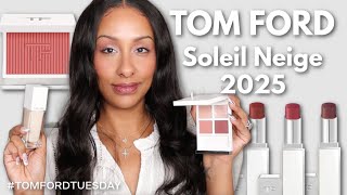 Tom Ford Soleil Neige Collection 2025 💫 Après Glow, Chalet Mink, Alpine Blush & Ultra-Shine Lips ❄️